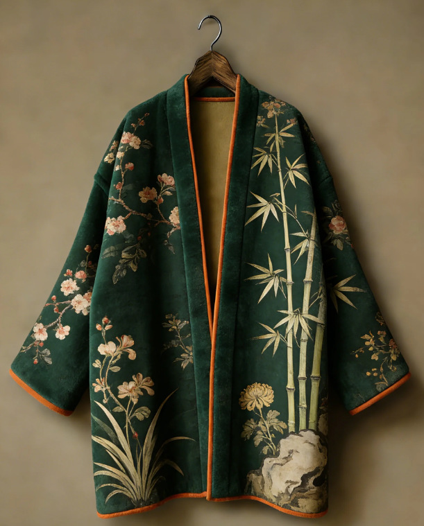 Cardigan Kimono Giapponese in  - Haori Japanese Jacket recensione e prezzo