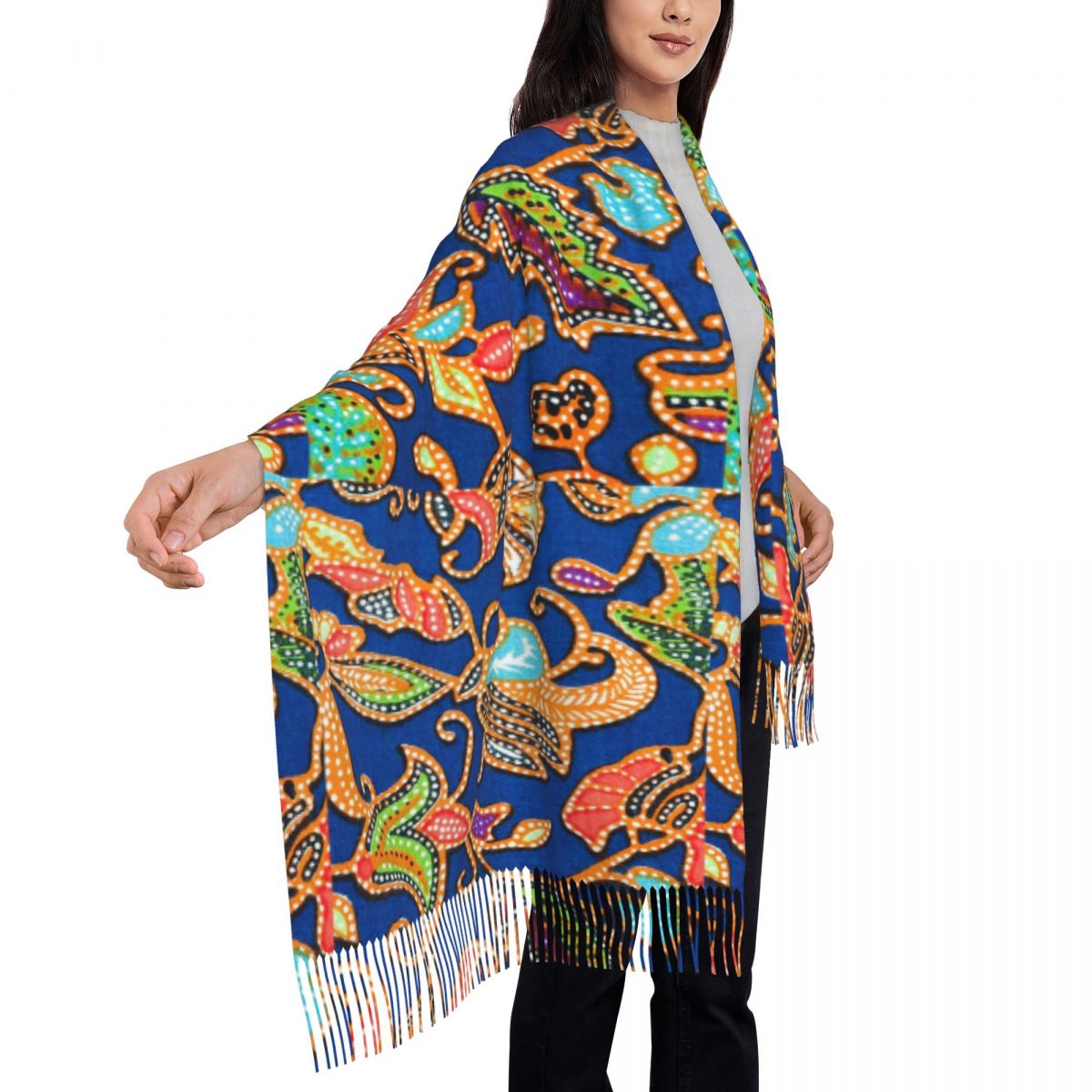 Sciarpa Sarong Batik Kebaya Vi - Batik Sarong Wrap recensione e prezzo